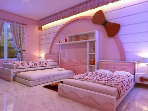 نکاتی در رابطه با نحوه طراحی اتاق خواب دخترانه